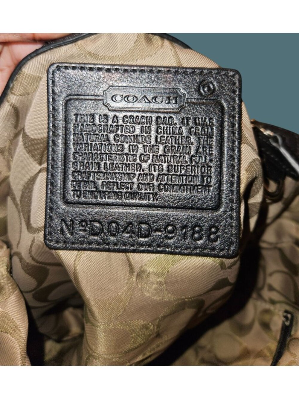 Coach Vintage Legacy Slim Leather Duffle Shoulder/Crossbody Minimalist Classic - Picture 12 of 16